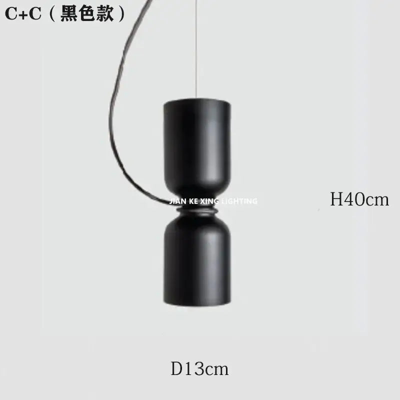 Modern white and copper ceramic pendant light dining room