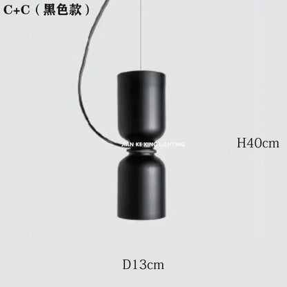 Modern white and copper ceramic pendant light dining room