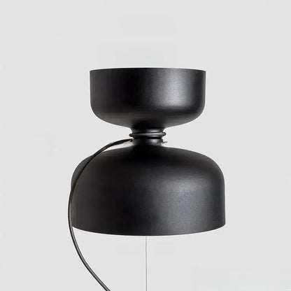 Modern white and copper ceramic pendant light dining room