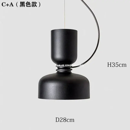 Modern white and copper ceramic pendant light dining room