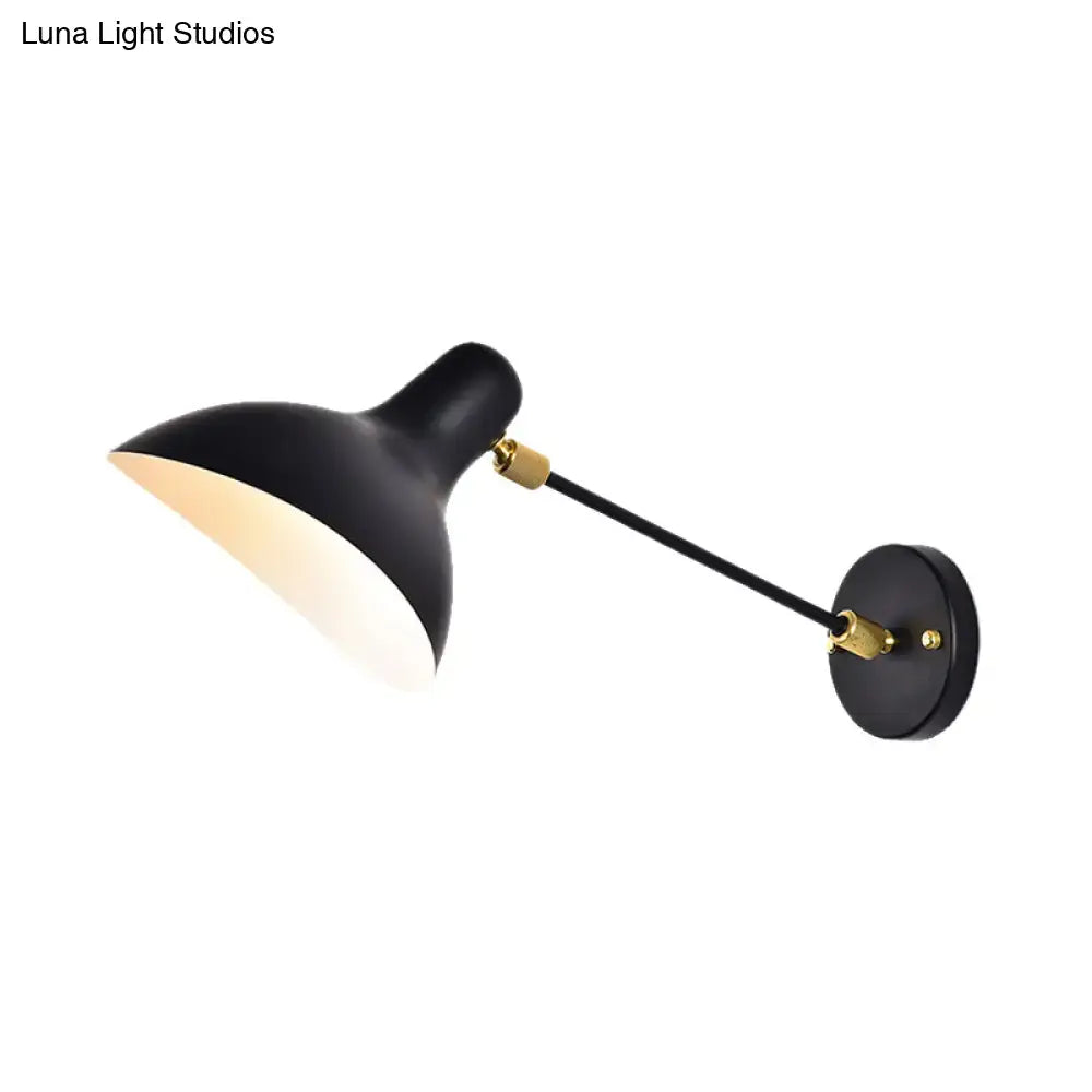 Modern white and gold wall mounted lamp – living room adjustable light