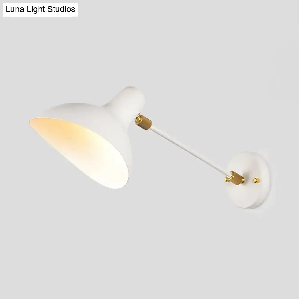 Modern white and gold wall mounted lamp – living room adjustable light