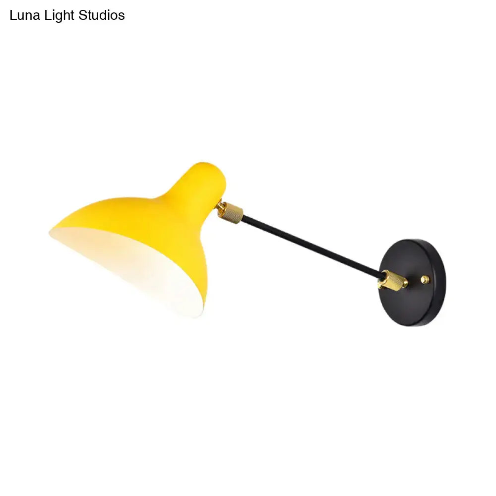 Modern white and gold wall mounted lamp – living room adjustable light
