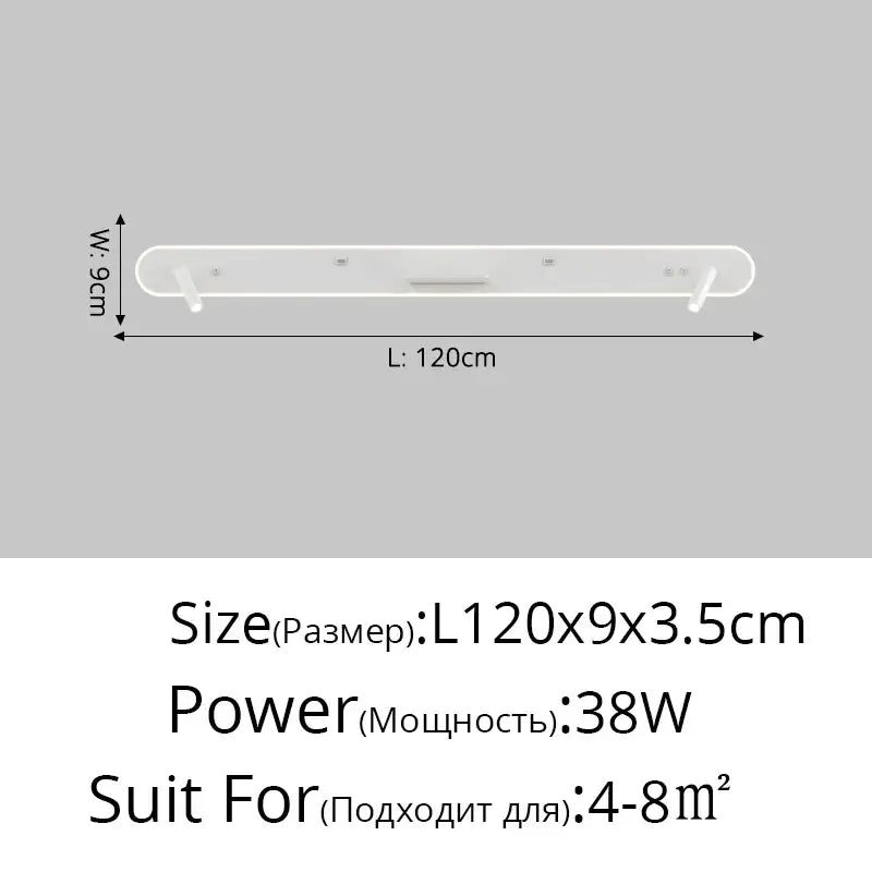 Modern white bedside wall lamp with wireless charging for bedroom