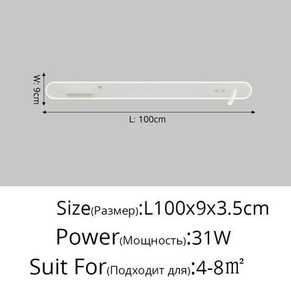 Modern white bedside wall lamp with wireless charging for bedroom