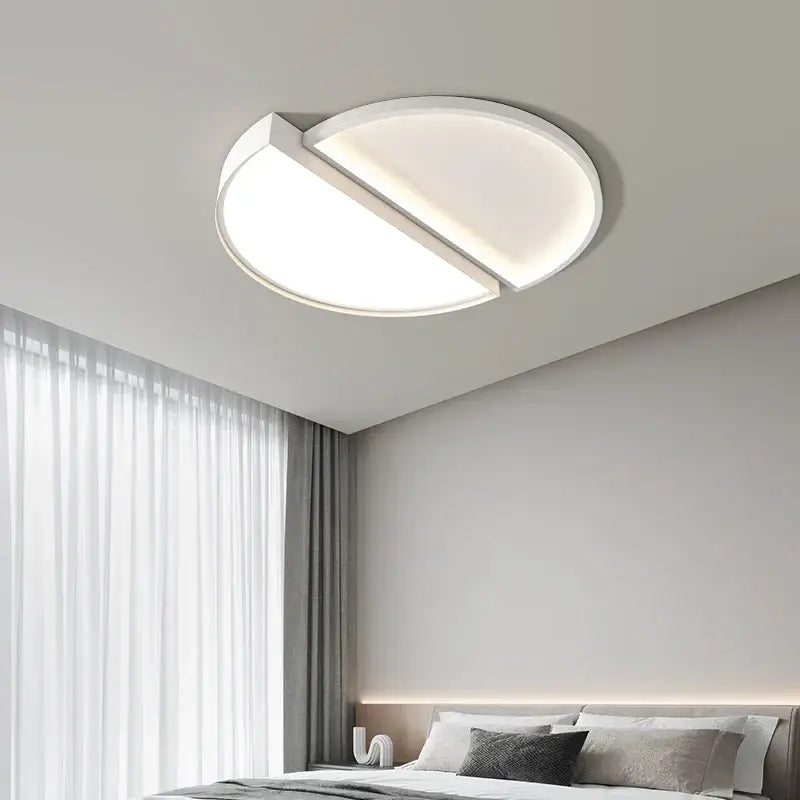 Modern white & black elegant chandelier lights for dining room