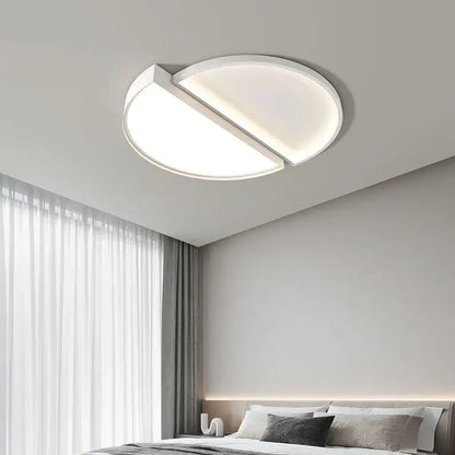 Modern white & black elegant chandelier lights for dining room