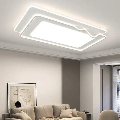 Modern white & black living chandelier lights dining room ceiling lamp