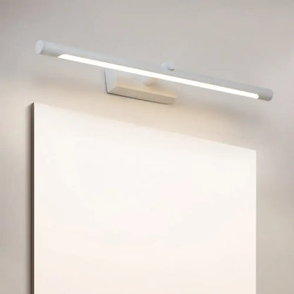 Modern white & black tube vanity lighting bathroom wall sconce
