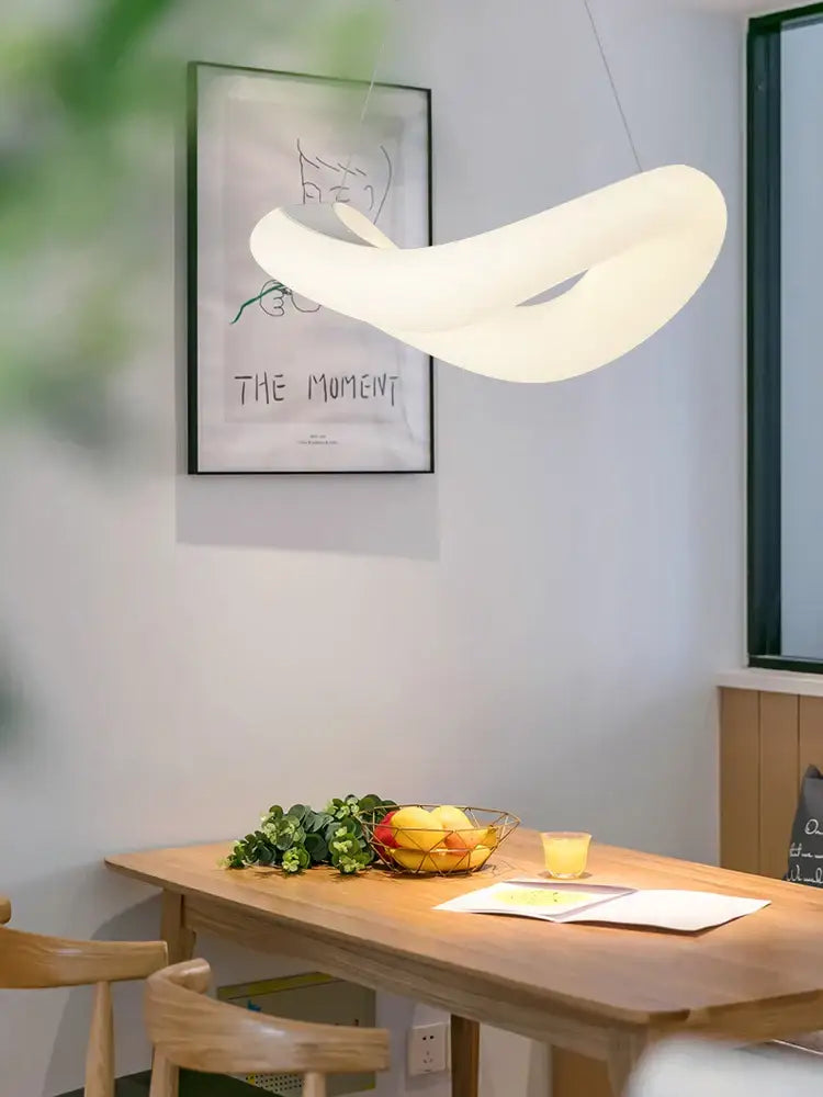 Modern white bubble led chandelier for living room pendant light
