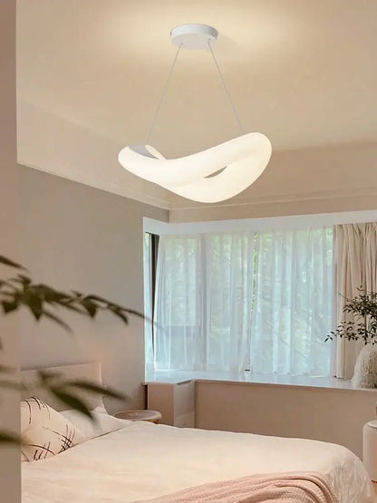 Modern white bubble led chandelier for living room pendant light