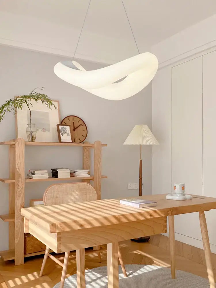 Modern white bubble led chandelier for living room pendant light