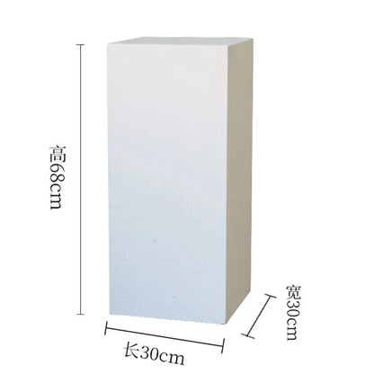 Modern white ceramic circulating water fountain living room decor