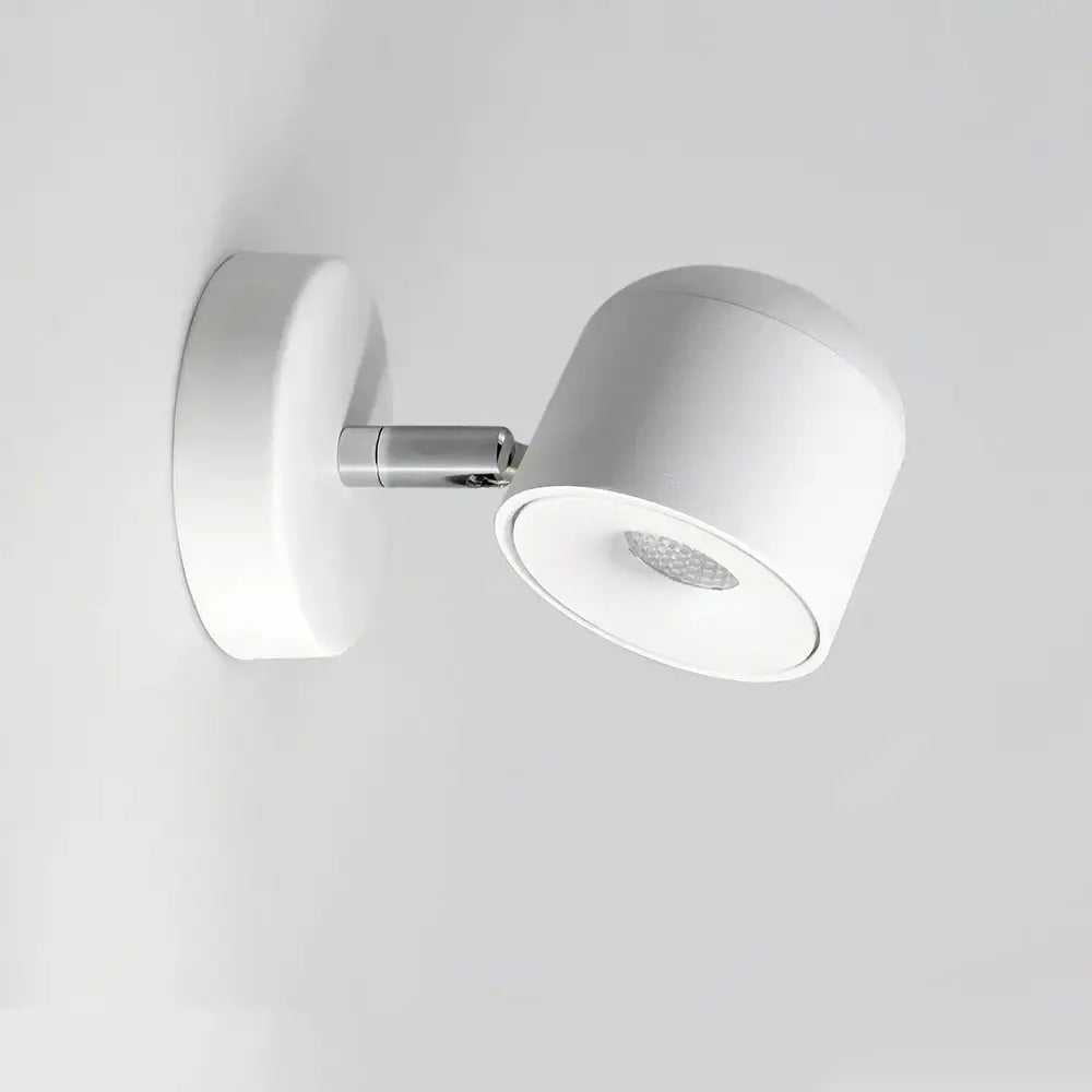Modern white ceramic dimmable led wall lamp bedroom reading light