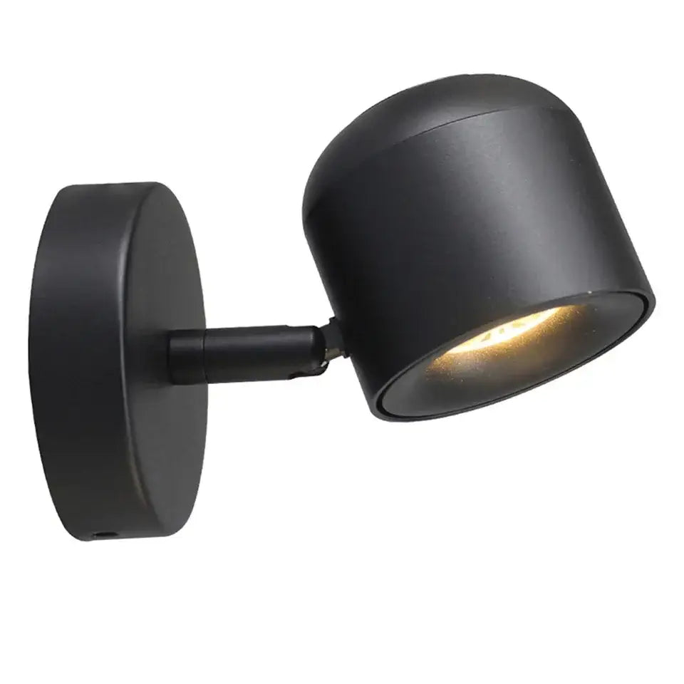 Modern white ceramic dimmable led wall lamp bedroom reading light