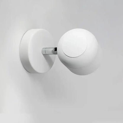 Modern white ceramic dimmable led wall lamp bedroom reading light