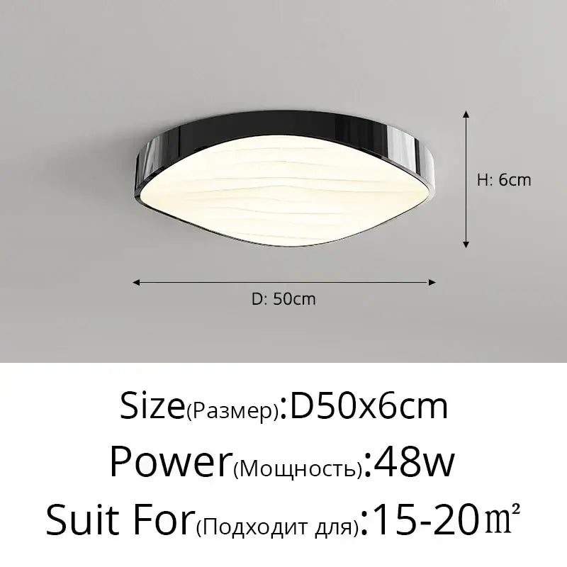 Modern white circular chandelier dining room wave textured light