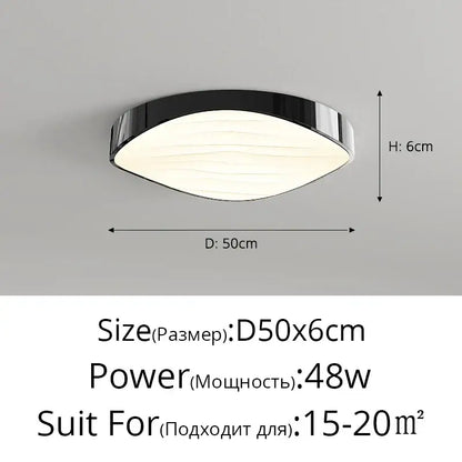 Modern white circular chandelier dining room wave textured light