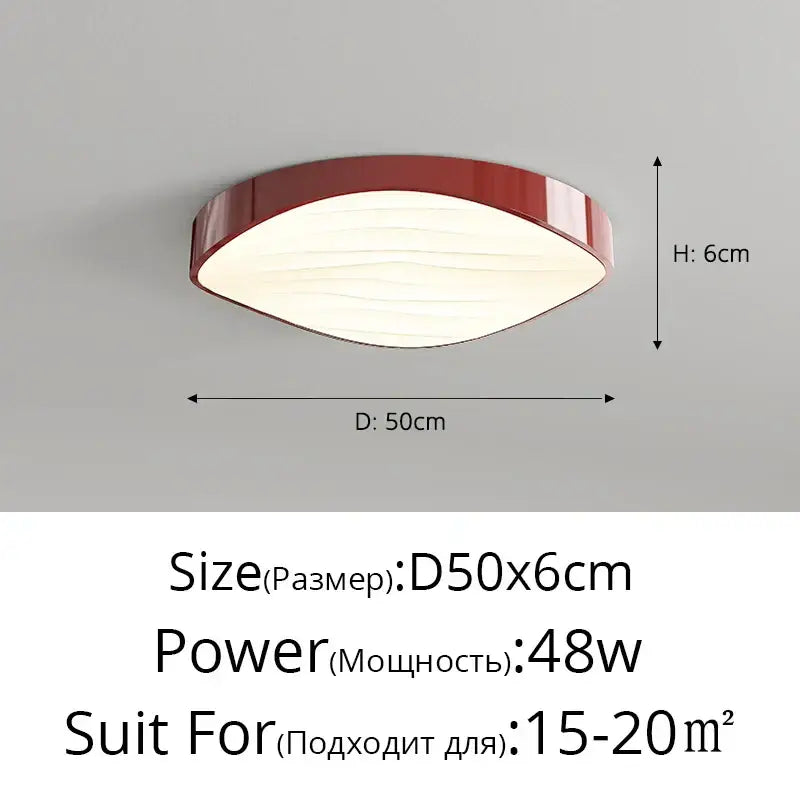 Modern white circular chandelier dining room wave textured light
