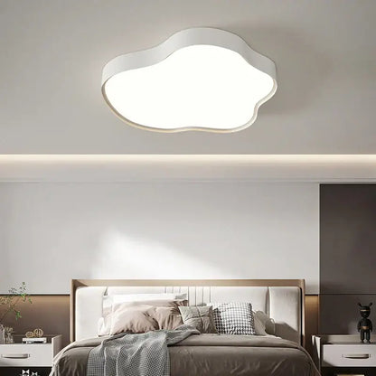 Modern white cloud ceiling chandelier for bedroom or living room