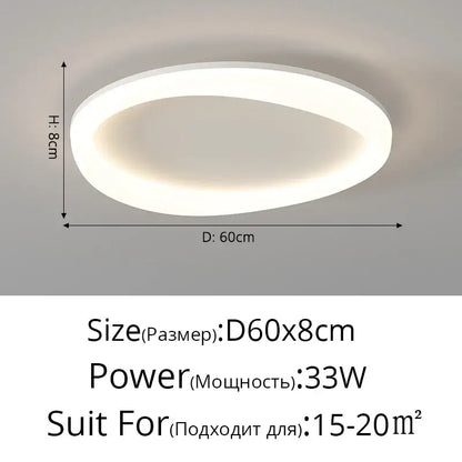 Modern white cloud ceiling light bedroom soft glow illumination