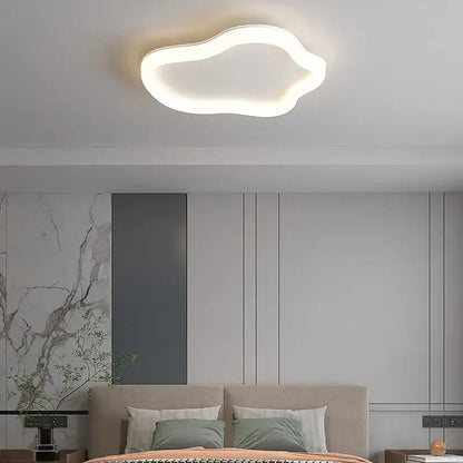 Modern white cloud ceiling light bedroom soft glow illumination