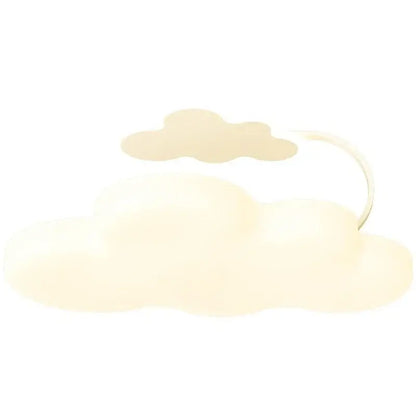 Modern white cloud ceiling lights led nursery bedroom lamp