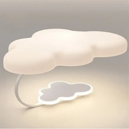 Modern white cloud ceiling lights led nursery bedroom lamp