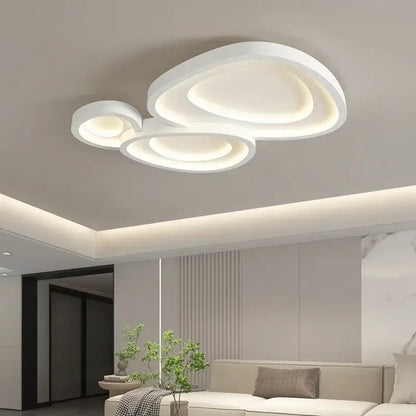 Modern white cloud designer ceiling lights for living room