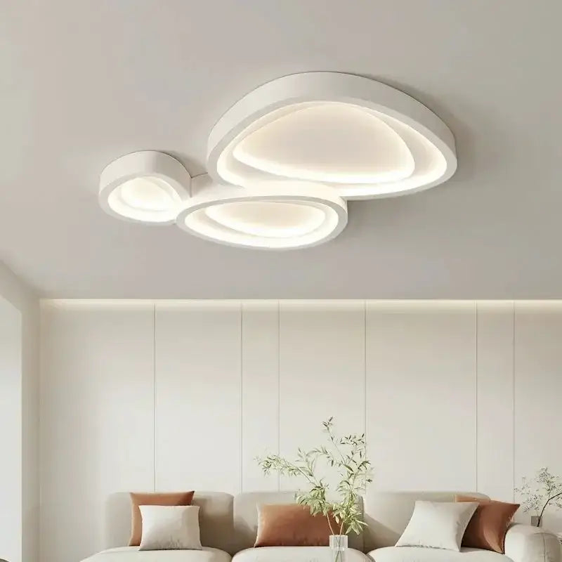 Modern white cloud designer ceiling lights for living room