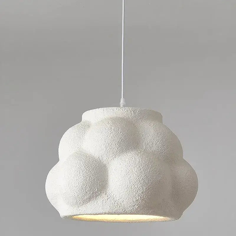 Modern white cloud pendant light for dining room