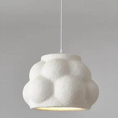 Modern white cloud pendant light for dining room