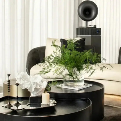Modern white coral tree resin sculpture living room decor