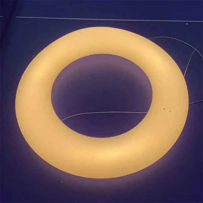 Modern white & dark gray cloud pendant light for living room