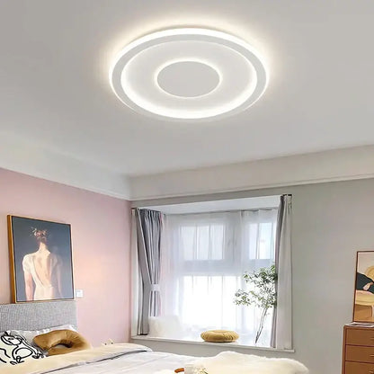 Modern white cloud chandelier living room ceiling light
