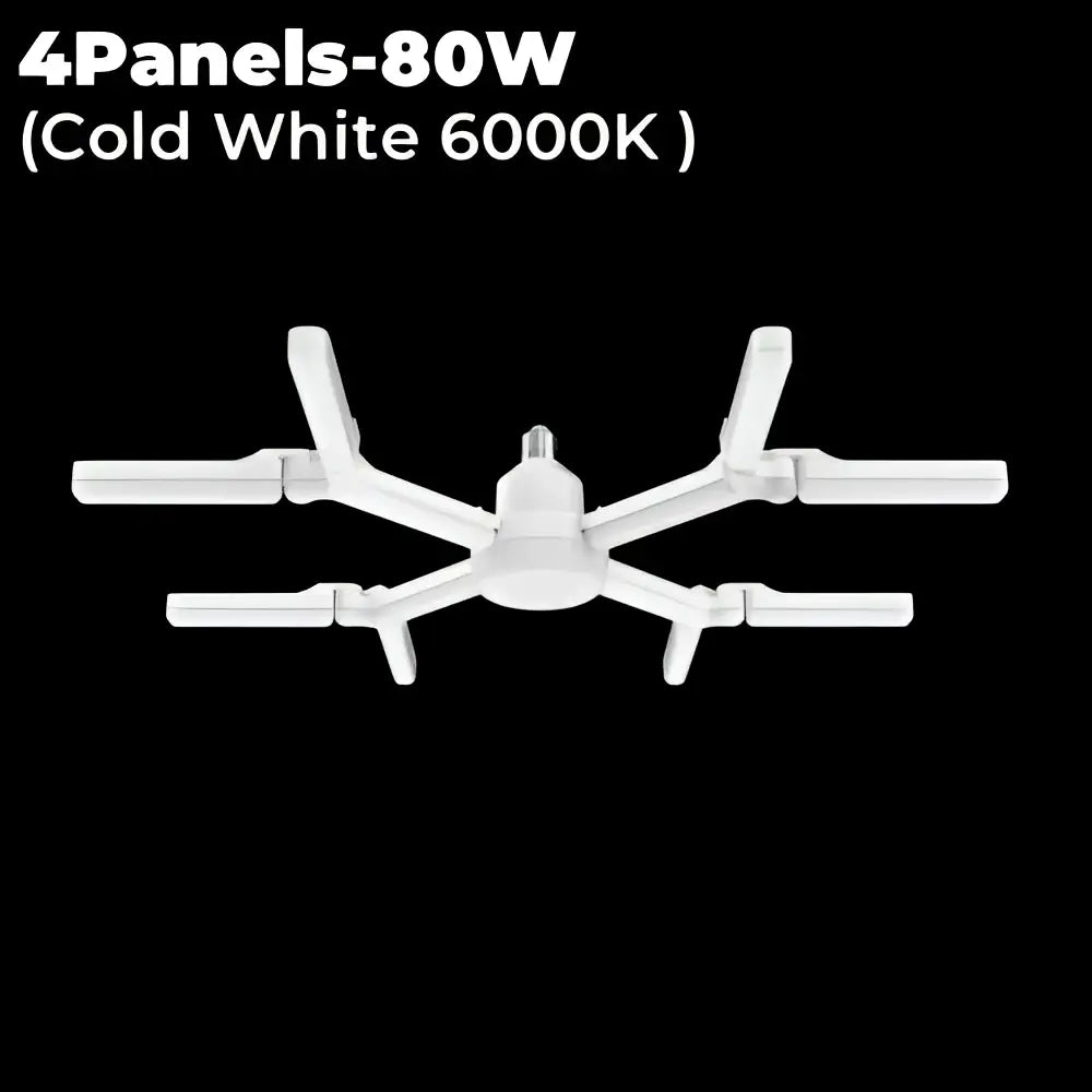 Modern white deformable led garage lights garage ceiling lamp