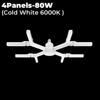 Modern white deformable led garage lights garage ceiling lamp