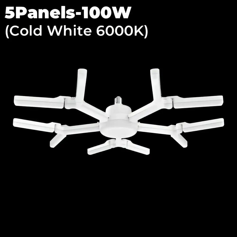 Modern white deformable led garage lights garage ceiling lamp