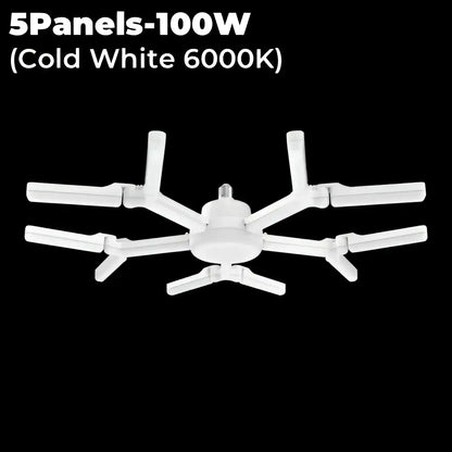 Modern white deformable led garage lights garage ceiling lamp