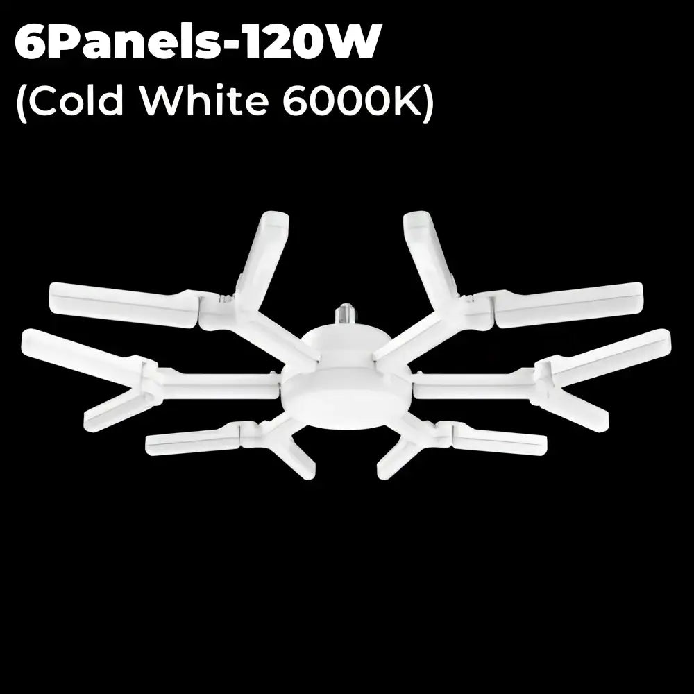 Modern white deformable led garage lights garage ceiling lamp