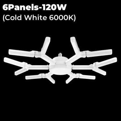 Modern white deformable led garage lights garage ceiling lamp