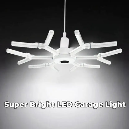 Modern white deformable led garage lights garage ceiling lamp