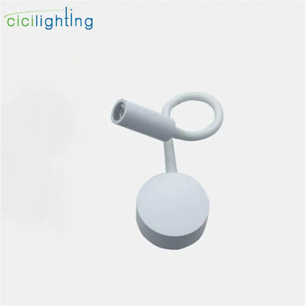 Modern white dimmable led wall sconce reading light – bedroom