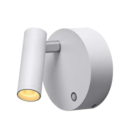 Modern white dimmable wireless wall mounted spotlight bedroom light