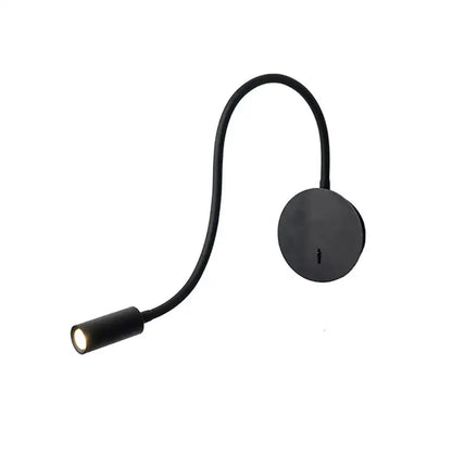 Modern white flexible led wall spot light bedroom reading lamp