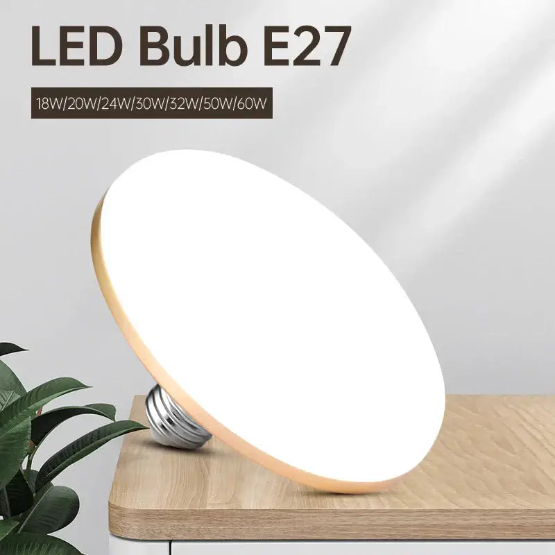 Modern white frosted glass led ceiling lamp bedroom e27 bulb
