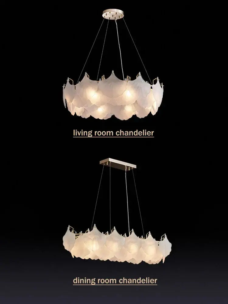 Modern white glass chandelier led circle pendant – dining room
