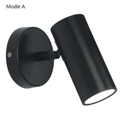 Modern white & gold adjustable nordic led wall lamp bedroom
