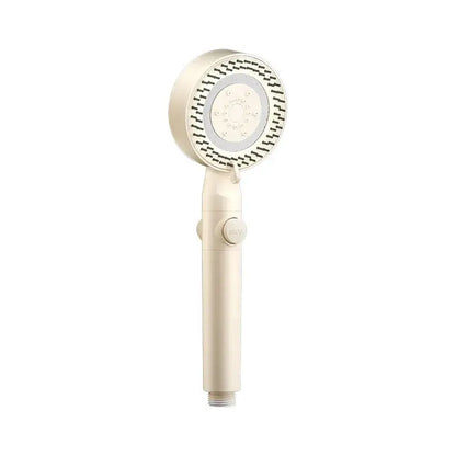 Modern white handheld shower set for bathroom high pressure mist