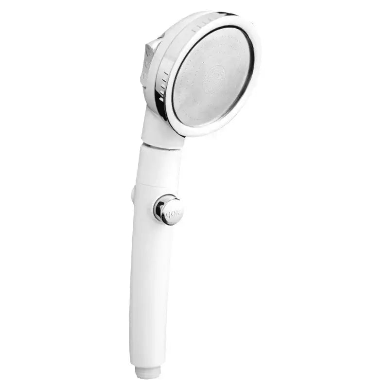 Modern white high pressure shower head with hose bathroom sprayer